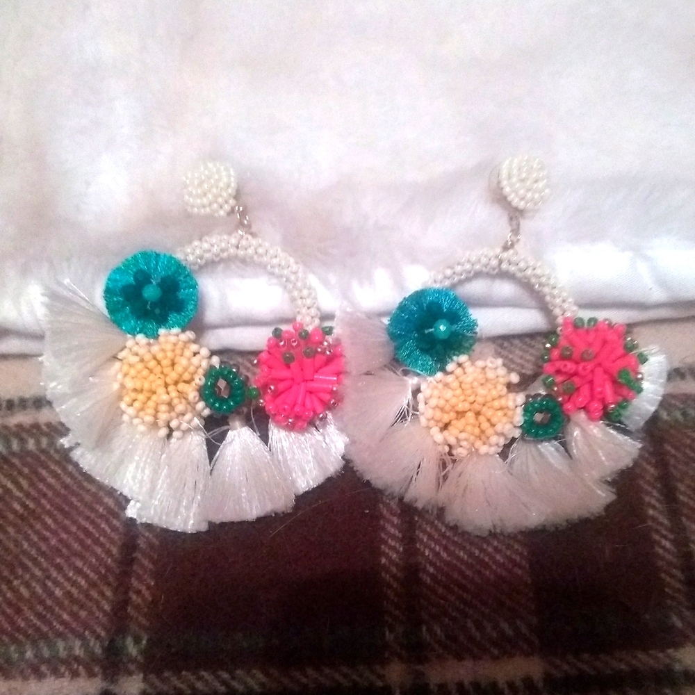 Sassy, swishy earrings